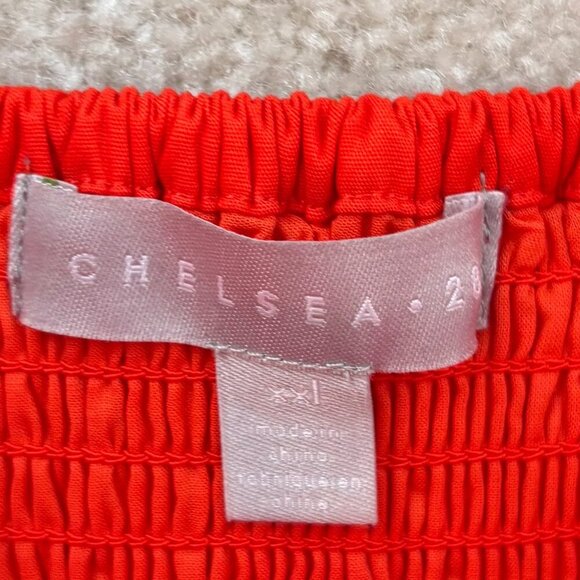 Chelsea 28 Red Square Neck Maxi Sleeveless Sundress- Plus Size XXL - NWT - Picture 6 of 12